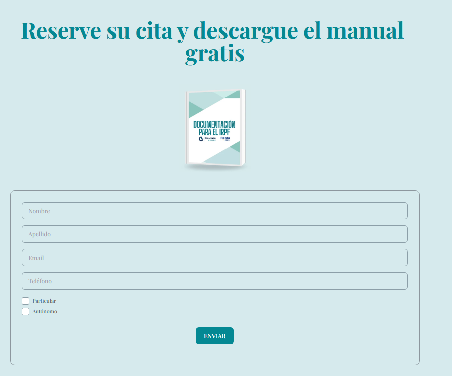 Descarga documentación IRPF 2025 - Gestoría eMadrid